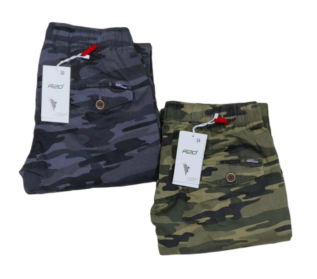 R2O Mens Cargo Jeans